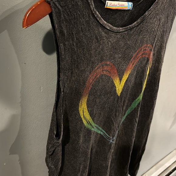 VINTAGE HAVANA Rainbow Heart tank xl - Picture 3 of 4